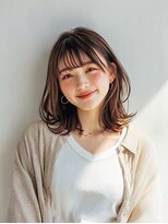 コトンアトリエ 人形町(COTON atelier)&nbsp;ワンホンレイヤー/ミルクティーブロンド/ダークブルー/人形町