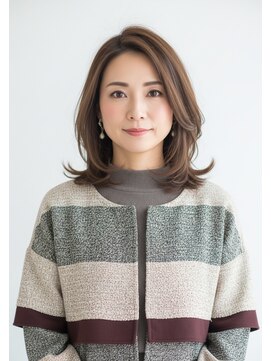 ライフイズ 磐田本店(Life is...) #磐田　大人ミディアムレイヤー！
