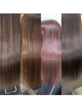 【COLOR】ブリーチは”出来ない、したくない"でも透明感カラーはしたい☆originalレシピと最新薬剤で叶う!