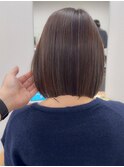 ハイライトバレイヤージュダブルカラーケアブリーチ20代30代