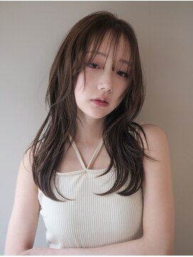 ノーヴィス 心斎橋(NOViiiCE) グレージュ/ハッシュカット/デザインカラー