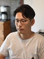 リム メンズヘア(LIM men's hair) 艶感毛流れフェザーショート【倉敷メンズカット専門店/美容院】