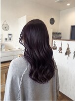 トップヘアー 池の内店(TOP HAIR)&nbsp;ラベンダーブラウン×ゆるふわ巻き〔きぃ〕