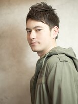 ベック ヘアサロン(BEKKU hair salon)&nbsp;スパーキーな毛先の束感がポイントのソフトモヒカンショート！