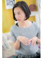 ヘアアンドビューティー ミック(Hair & Beauty miq)&nbsp;知的モードのスマートボブ(miq阿佐ヶ谷)