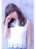 cache cache★ダークブラウンでも重く見えない透明感ヘアー