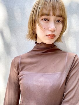 グリーン 表参道(green) 【green表参道】ミニボブ×ハイトーン