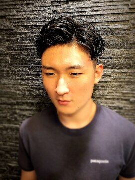 プレミアムバーバー 原宿店(PREMIUM BARBER produce by HIRO GINZA) ソフトスパイラルパーマ×ツーブロック刈り上げ/バーバー/渋谷