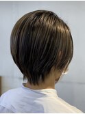 ハイライトが光るクールショートスタイル