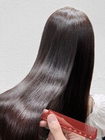 ナンバー デセオ 吉祥寺(N° deseo) 大人かわいいエギョモリ ミルクティーブラウン ひし形シルエット