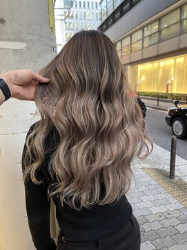 ラフ(LAFF) #黒髪#ボブルフ#ネビージュ#小顔#ワンレン