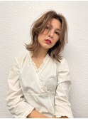 パリジェンヌ風。大人のハイトーンミディアム