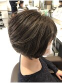 大人ショートボブ