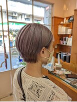 ヘアーアンドメイク エクリ 不動前店(Hair&Make equri)&nbsp;ハイトーンショート