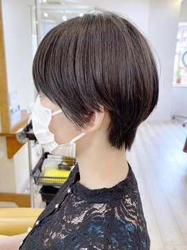 モリオ フロム ロンドン 成増店 【morio成増/児玉】マッシュショート 暗髪