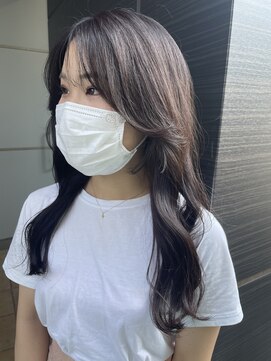 ジーナ 福岡千早(Zina) 【Zina 千早】艶巻きダークブラウン