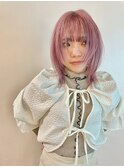 【ピンク業界で1番かわいい！？】淡い、青みピンク