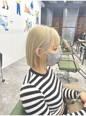 ぱつっと可愛い/切りっぱなしボブ/本厚木