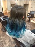 ブルー グラデ