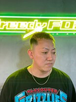 グリーディーフォックス 代々木(Greedy FOX)&nbsp;アップバング/ツーブロックマッシュ/束感/波巻き[シェービング]