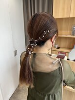 ヘアーラボ ノッシュ 唐人町店(Hair Labo Nosh)&nbsp;【Nosh】ローポニー