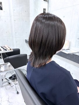 エンディアリング 東銀座(Endearing) ウルフ/マチルダボブ/ピンクベージュ/インナーグレージュ/東銀座