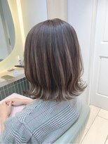 テトラ バイ ネオリーブ 横浜西口店(tetra by neolive)&nbsp;くびれボブ×グレージュカラー【横浜/横浜駅】