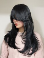 イノセンス 今津店(innocence) 韓国ヘアシアーブラック髪質改善トリートメントレイヤーカット