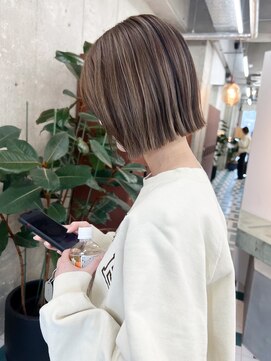 ノエ(noe) ボブ×ハイライト-M4