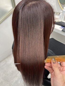 トランス(TRUNS) ケアカラー＋髪質改善ULTOWAトリートメント