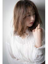 モッズヘア 上尾西口店(mod's hair) 美髪ニュアンスカラーくせ毛風エアリーミディw上尾30代40代50代