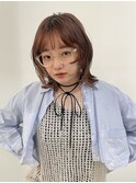 ◎ボブウルフネオウルフくびれヘアレイヤーカットインナーカラー