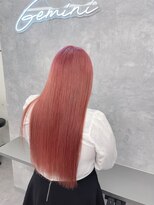 ジェミニ 大津 瀬田店(Gemini)&nbsp;魅力倍増カールセミディシアーカラー姫カットショートヘア