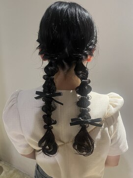 セブンベルベット(7 Velvet) ツイン編みおろし【円口睦】