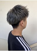 【morio成増/一戸】ブリーチありブルーグレージュカラー