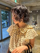 ハマモト&nbsp;くしゃっとボブパーマ