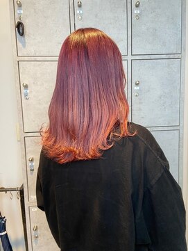 ヘアリゾート粋 新宿三丁目本店 『関口』艶色イルミナカラー/ローズブラウン