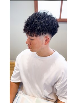 ヘアーアンドスパ フラップス(FLAPS) ツイスパフェードマッシュ