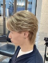 ブレンド 渋谷(BLend)&nbsp;黒髪ボブルフネビージュ小顔ワンレンスペインカール