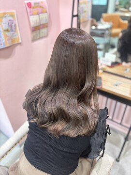 ラメール(MAISON LA MER) 【MANAMI】ブリーチなしハニーベージュ♪