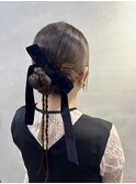 カチモリシニヨン 韓国  ヘアセット  エジリ