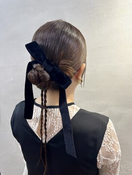 シュリット(schritt) カチモリシニヨン 韓国 ヘアセット エジリ