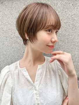 ロンド 銀座(Lond) 【成田】イメチェン外ハネボブ美髪ワイドバングショート/銀座20