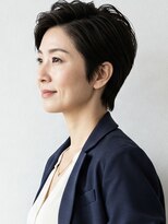 ビュートリアム265(BEAUTRIUM 265)&nbsp;40代/50代/60代ひし形小顔ショートボブ絶壁解消白髪ぼかし△10