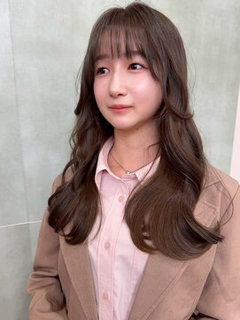 イーストハムヘッドショップ(EAST HAM head shop) 韓国風ゆる巻きレイヤー/透明感ミルクブラウン