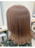 外ハネミディアムスタイル