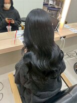 アリープパロット(ALEAP parrot)&nbsp;韓国風/巻きおろし/透明感ブルーブラック