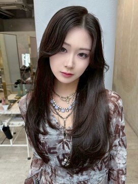 ユニ 原宿(uni) #127/ホワイトグレージュ/デジタルパーマ/チェリーブラウン/原宿