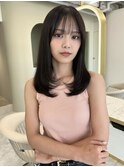 韓国風/小顔/前髪/顔まわり/2wayバング/オルチャン/レイヤー