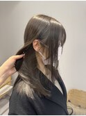 韓国風レイヤーカット髪質改善ダブルカラーハッシュカット